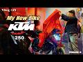 Finally KTM Duke 250 😱 | My new bike 🔥 | ebony black 🤯 | VLOG #21 | #duke250 #ktm #vlog #duke250gen3