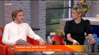 MDR um 4 - Gäste zum Kaffee: Sarah & Samuel Koch, Schauspieler und Autoren