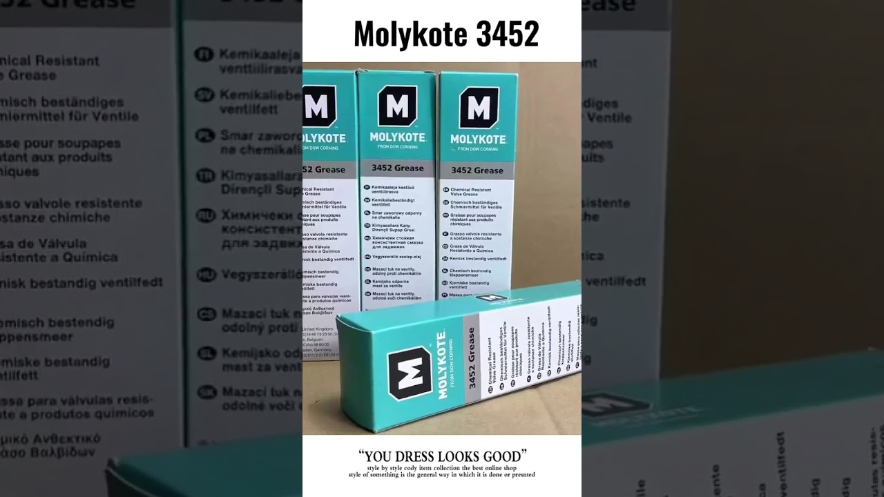 MOLYKOTE® 3452 Chemical Resistant Valve Grease 
