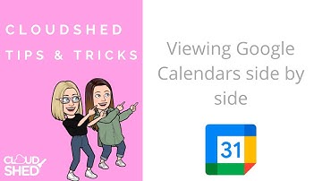Viewing Google Calendars side by side in Google Workspace