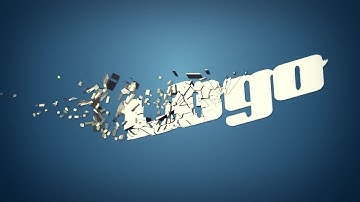 Logo Shatter Reveal After Effects Templates