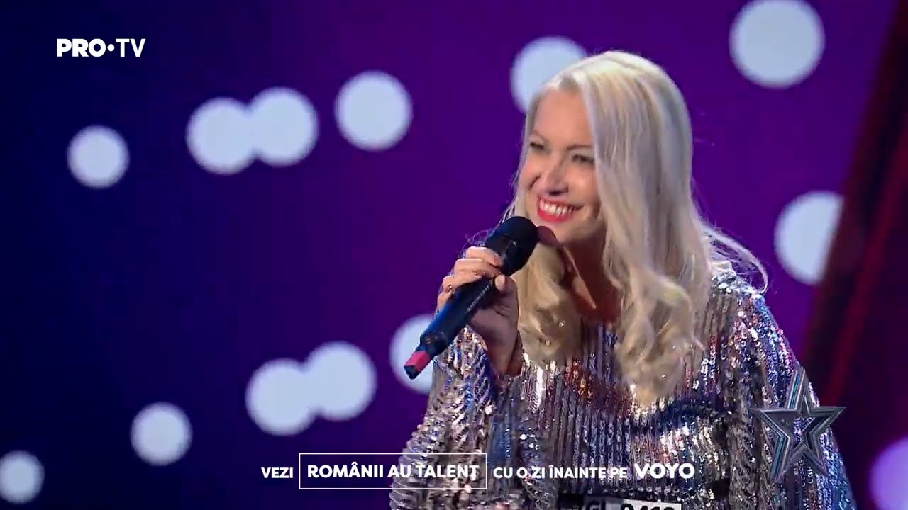 ⁣Românii au talent 2022: Gabriela Cristea