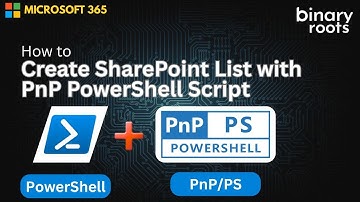 How to Create a SharePoint List Using PnP PowerShell Script | Step-by-Step Tutorial