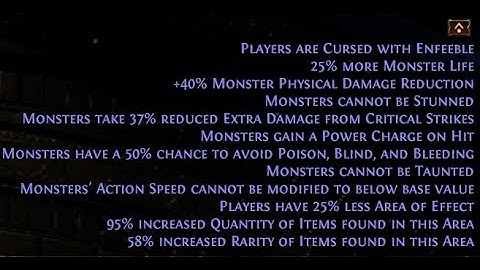PoE armourstack feared