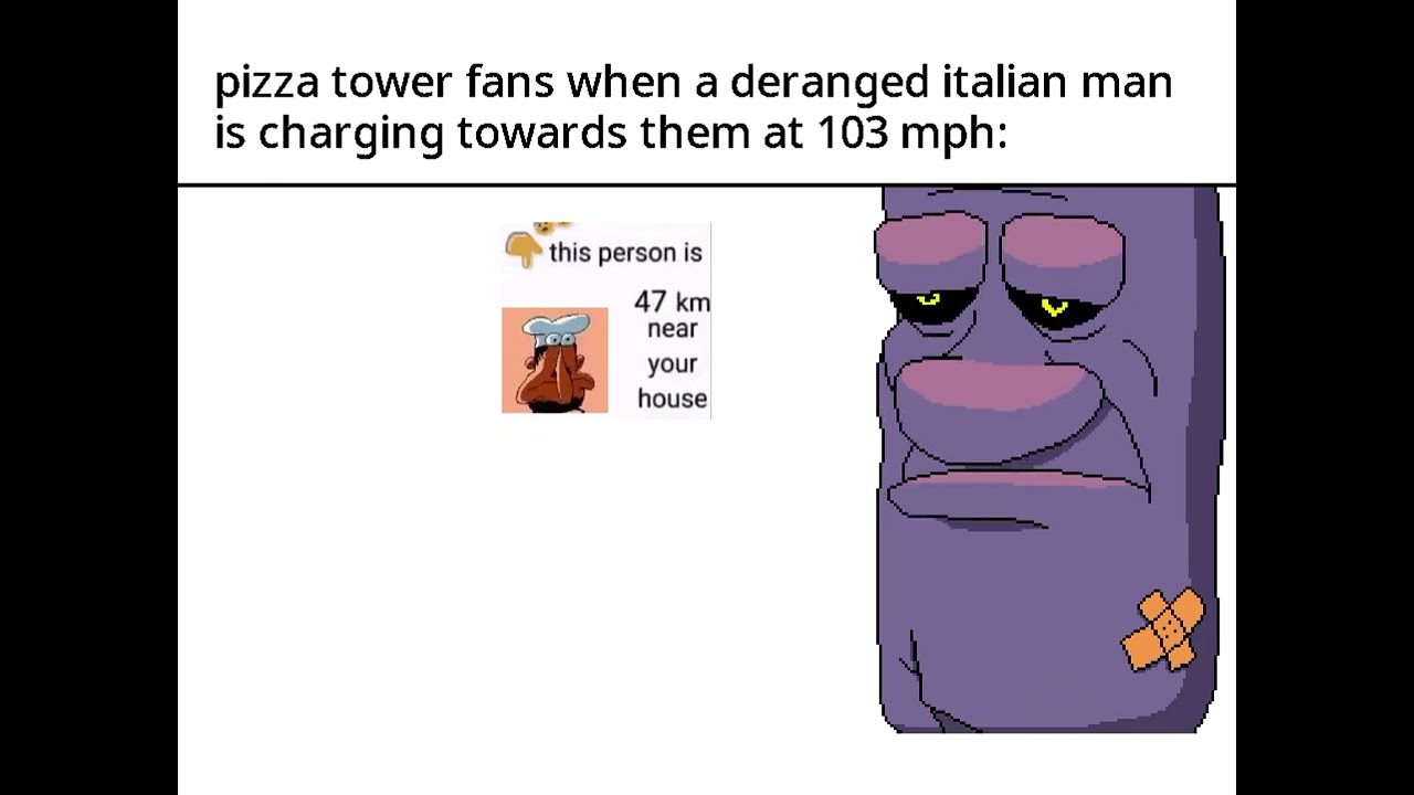 When someone gets horny on main, Pizza Tower