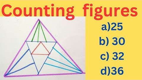 How many triangles।। दी गई आकृति में कितने त्रिभुज है।। SSC reasoning।।maths trick by parmar 