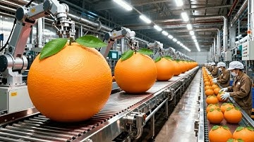 Inside the High-Tech Orange Factory: How Fresh Oranges Become Juice (The Whole Process)