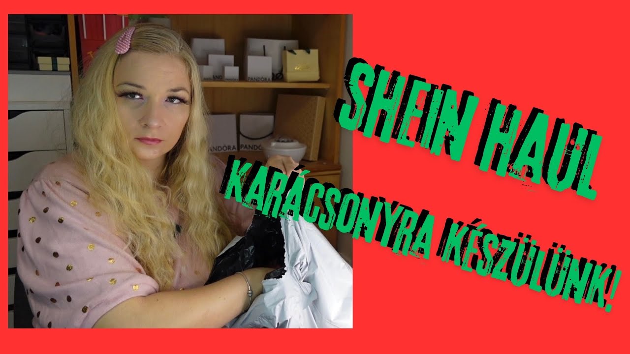 Shein haul 🛍️🎄 | Karácsonyra készülünk 🎁❄️ | 2025 ✨ | Legújabb videó 🎥🤍