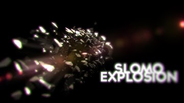 Explosion Tutorial with dust! - Cinema 4d (Slow-motion)
