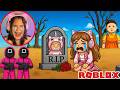 MINHA FILHA SE SACRIFICOU POR MIM nos JOGOS do ROUND 6 do ROBLOX! (Squid Game)
