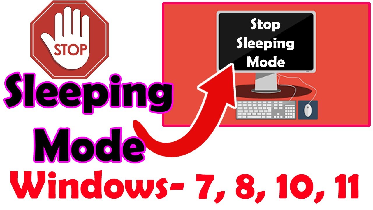 How to stop sleeping mode in your computer II any computer or laptop II