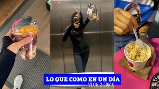 Vlog 2 Lo Que Como en un Día en la CDMX | Ana Emilia VIDA