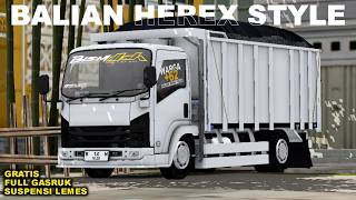 BALIAN HEREX STYLE🔥 || SHARE MOD TRUCK NMR71 BALIAN STYLE MBOIS LIVERY COSTUME || MOD BUSSID TERBARU screenshot 3