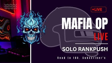 DAY : 7 SOLO RANK PUSH TO CONQUEROR #bgmilive