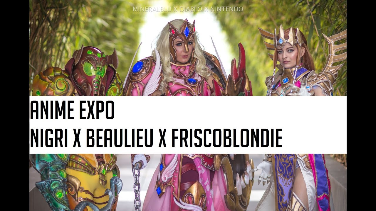 Anime Expo 2017 DIABLO X NINTENDO MASHUP COSPLAY Jessica Nigri Danielle Beaulieu Friscoblondie