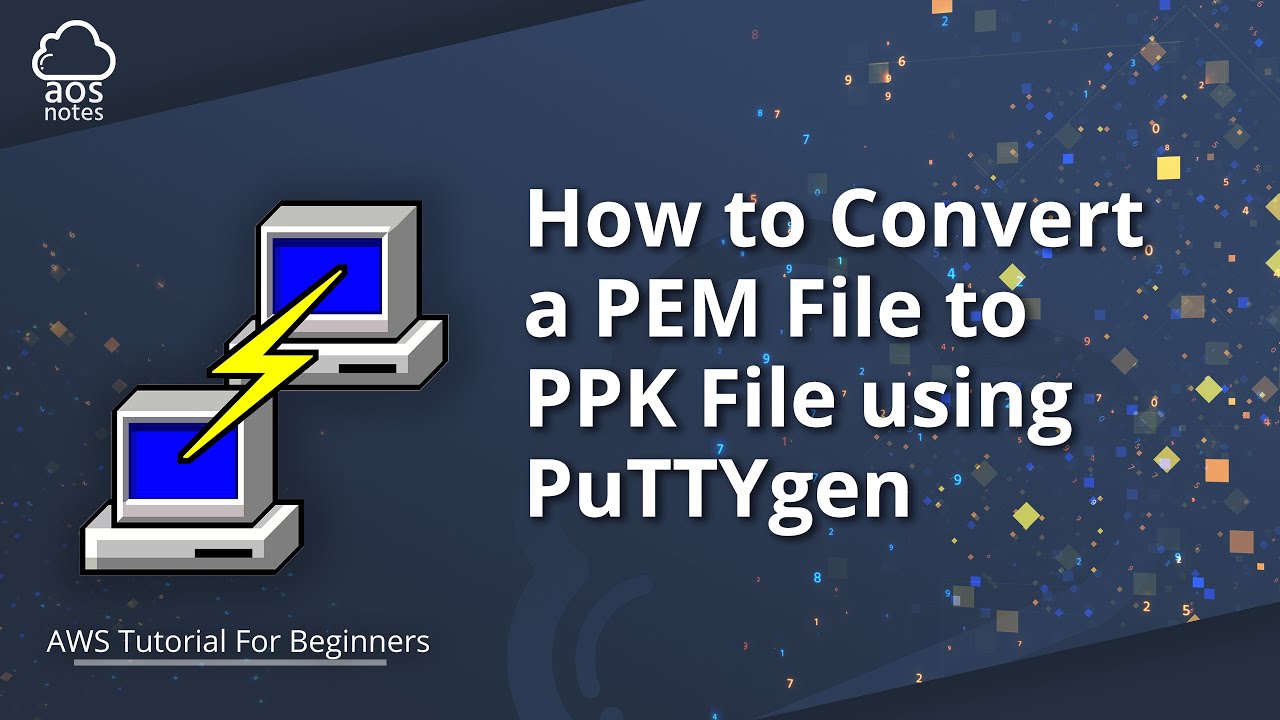 How To Convert A Pem File To Ppk File Using Puttygen