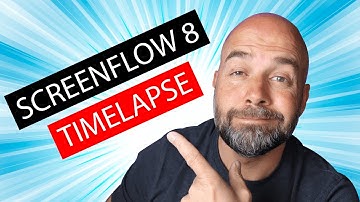 How to do a Time Lapse Effect in Screenflow 8 - Easy
