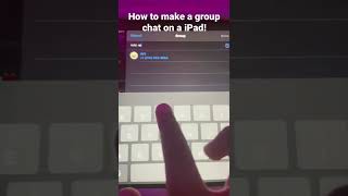 How to make a group chat on a iPad screenshot 5