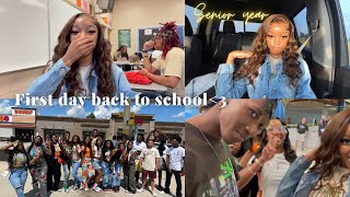 GWRM FIRST DAY BACK TO SCHOOL + VLOG || *senior year *