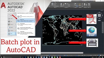 Batch Plot in AutoCAD how to print and publish multiple sheets in AutoCAD