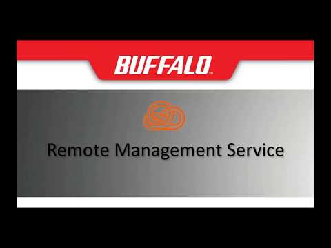 Buffalo's Remote Management Service Webinar