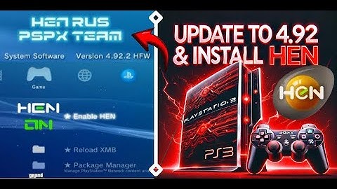 Update PS3 to 4.92 & Install HEN HFW | Easy Guide for PlayStation 3 Modding