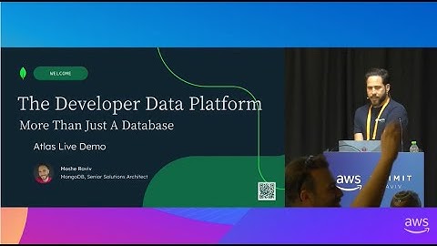 AWS Summit Tel Aviv 2023 - MongoDB Atlas: more than just a database (DMO202)