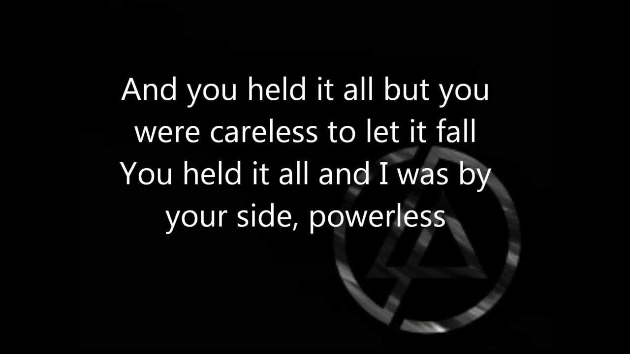 Linkin Park   Powerless LYRICS