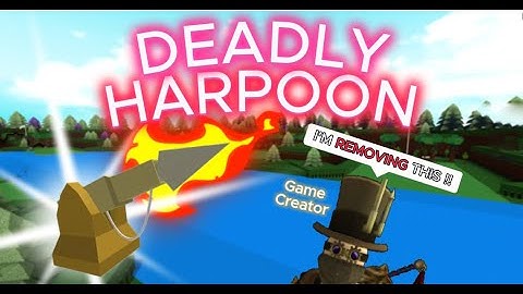 *NEW* 🔱BROKEN Harpoon GLITCH is CRAZY🔥 | Build a Boat for Treasure Roblox