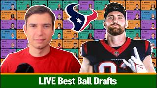 LIVE Best Ball Drafts | 2026 Fantasy Football