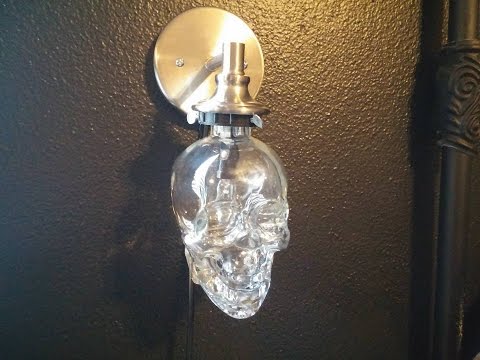 How to Skull Sconces