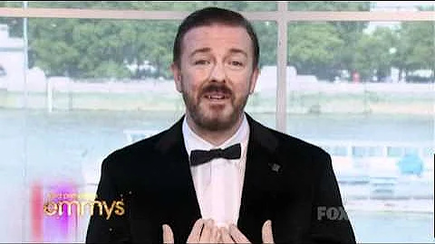 Ricky Gervais Owned the Emmys this year