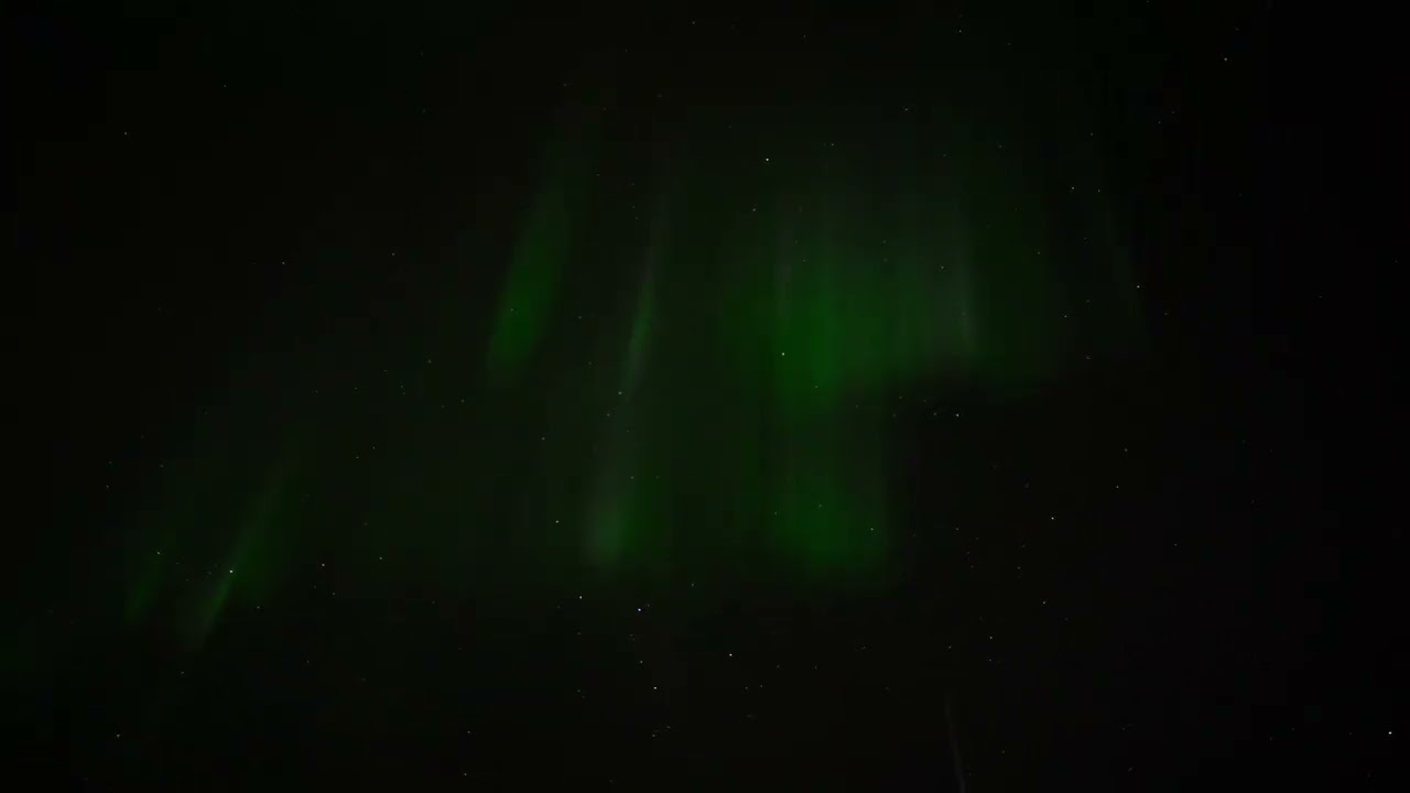 Aurora show near Chatanika, Alaska Part 3