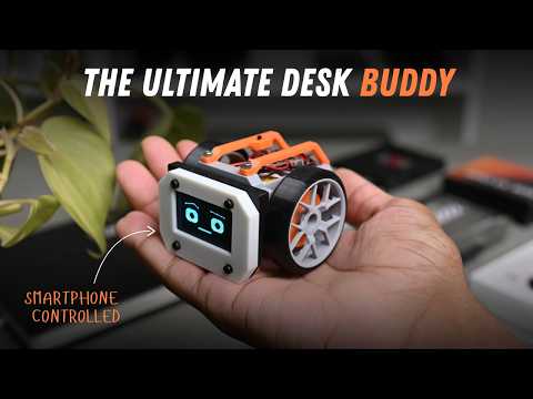I Built a Tiny Desk Buddy That Turns Into a RC Car!