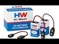 9V battery Unboxing HYW