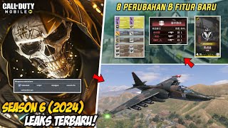 Season 6 (2024) fitur baru + perubahan battle royale + mode & perubahan loadout baru codm S6