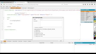 defining attribute in lightning component