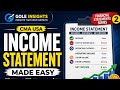 Income Statement Full Revision | CMA USA Part 1 Financial Reporting