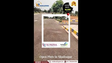 Rainbow county | 50% Bank Loan | Plots In Hyderabad |  Open Plots in Shadnagar #ntdevelopers