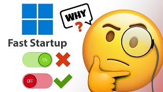 You Should Turn Off "Fast Startup" on Windows 10/11 PC