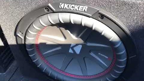 Kicker competition 10“ subwoofer