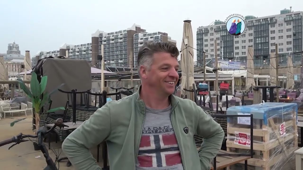 Scheveningen, Strandtenten op de boulevard  open 2026