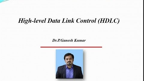 High Level Data Link Control Protocol (HDLC)