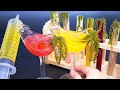 【ASMR】海外ASMR動画でよく見る謎のカラフルドリンク Colorful Drink Sounds【咀嚼音】