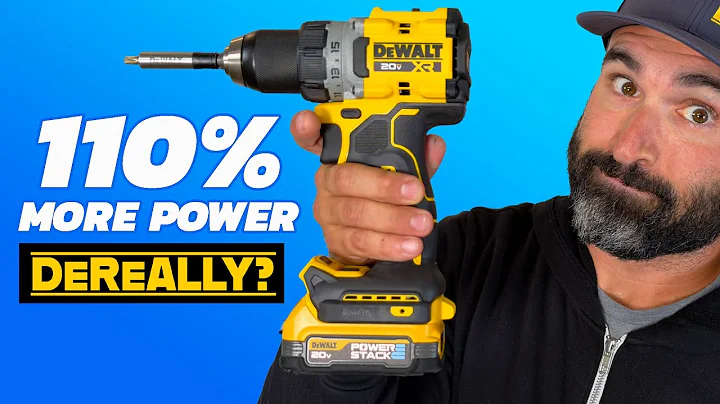 DeWALT’s Most Powerful XR Drill EVER 110% Claim Put to the Test!