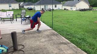 Split Squat Start Sprints