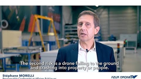 Interview of Stéphane Morelli, Compliance Officer & Public Affairs of Azur Drones
