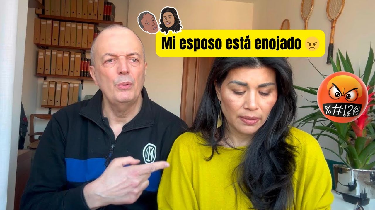 Mi esposo dice que le da fastidio -  Una Peruana en Italia/mi esposo está enojado 😡