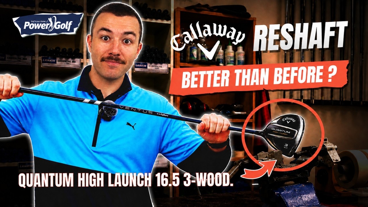 クラブ Callaway QUANTUM 5W VENTUS TR BLUE 7S We Put a Ventus Blue TR 7S in a Callaway Quantum - YouTube
