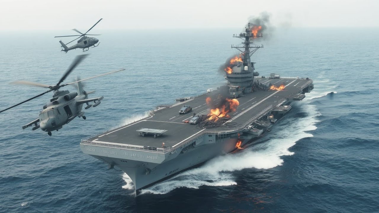 12 minutes ago, a US monster aircraft carrier carrying 500 tanks was destroyed by a Russian Sukhoi S